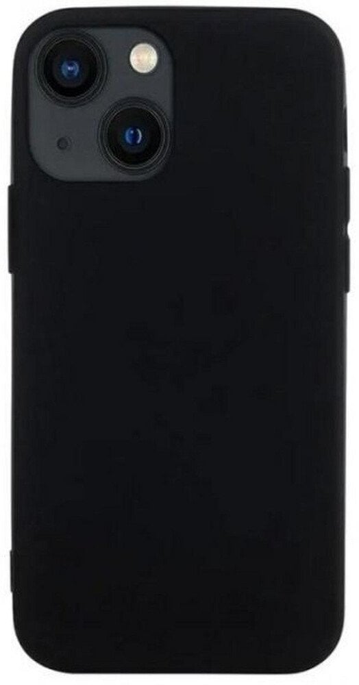 Mocco Mocco Ultra Slim Soft Matte 0.3 mm Matēts Silikona Apvalks Priekš Apple iPhone 14 Plus Melns