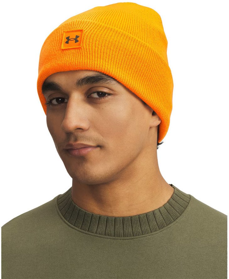 Czapka zimowa Under Armour Halftime Cuff Pomarańczowa