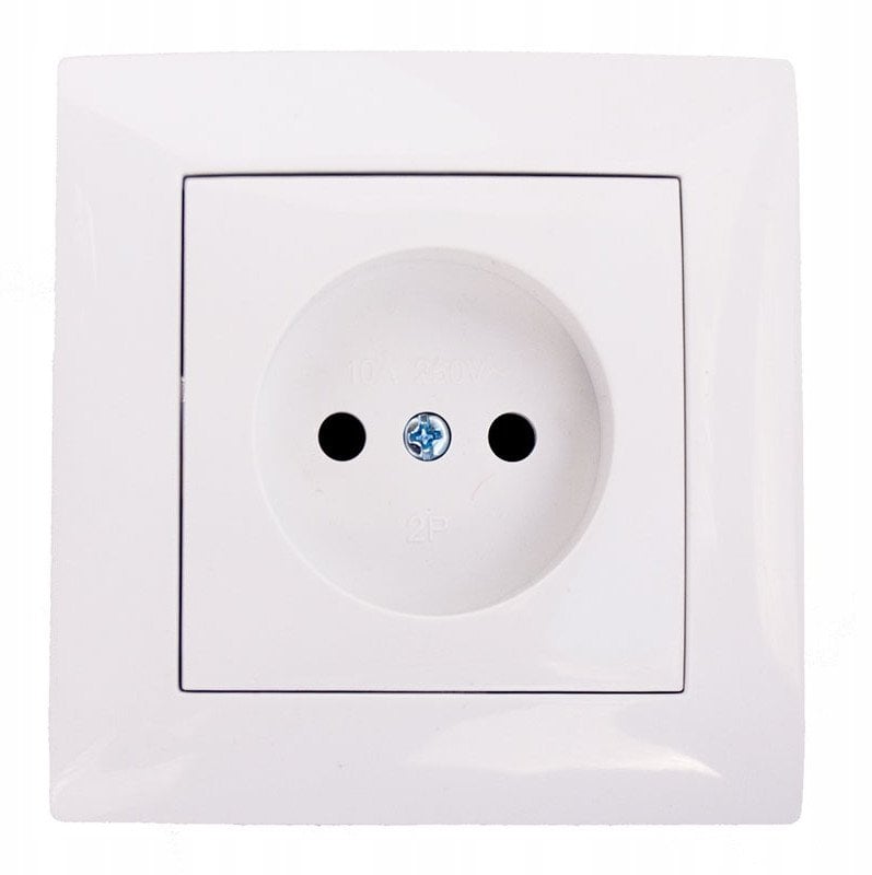 Gniazdo pojedyncze VCX LC 07 Biały