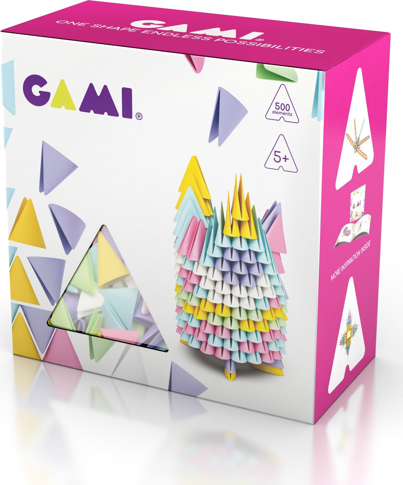 Meli MELI GAMI PINK 500 EL. KLOCKI KONSTRUKCYJNE 50706