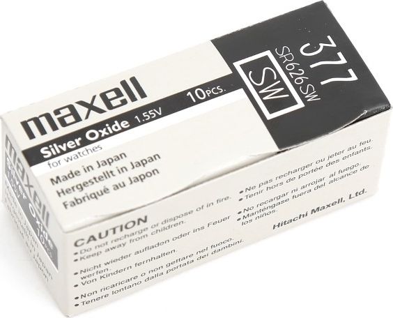 Maxell Bateria 377 1 szt.