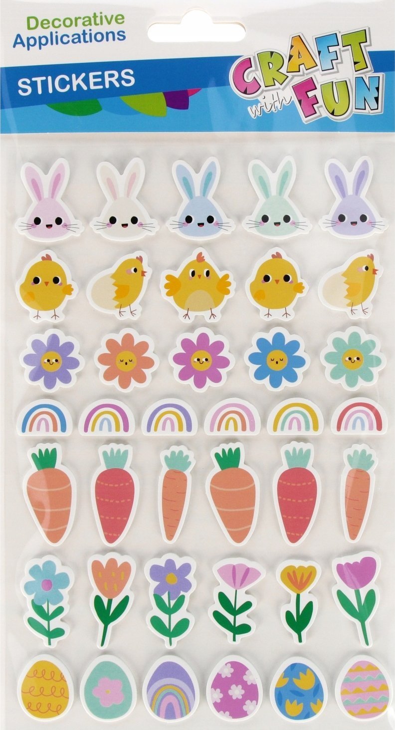 OZDOBA DEK EVA WIELKAN PASTE SPRZYL MIX2CF24/288