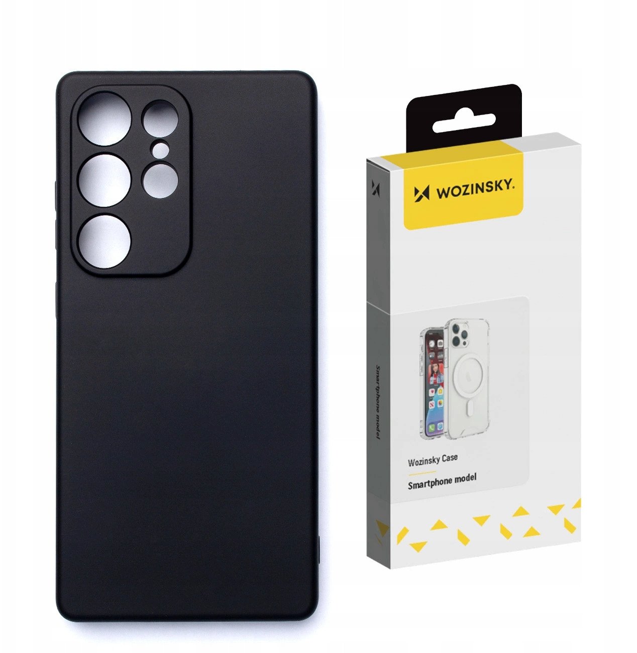 Etui Wozinsky Soft Case na Samsung Galaxy S25 - czarne