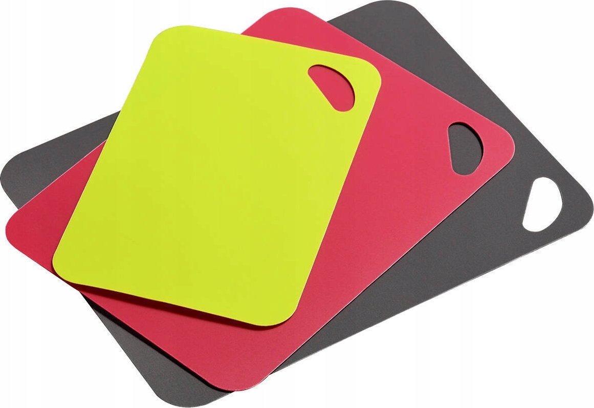 Deska do krojenia Kesper Deski do krojenia plastikowe, zestaw 3 różnych wielkości