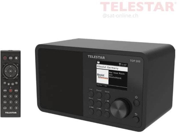 Telestar TOP 200 DAB+ Internet radio black