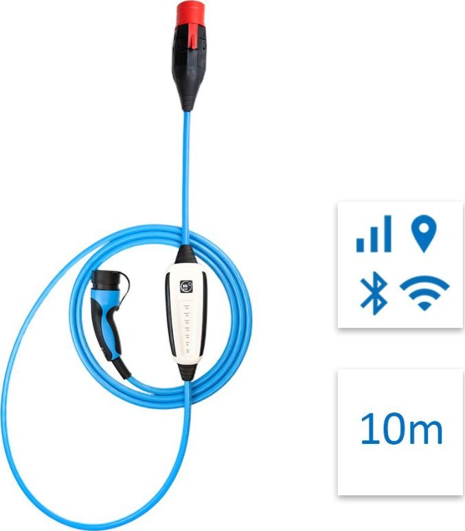 Ładowarka NRGkick 32A Standard Bluetooth + WiFi, GSM/GPS/SIM 22kW 10m (12201001)