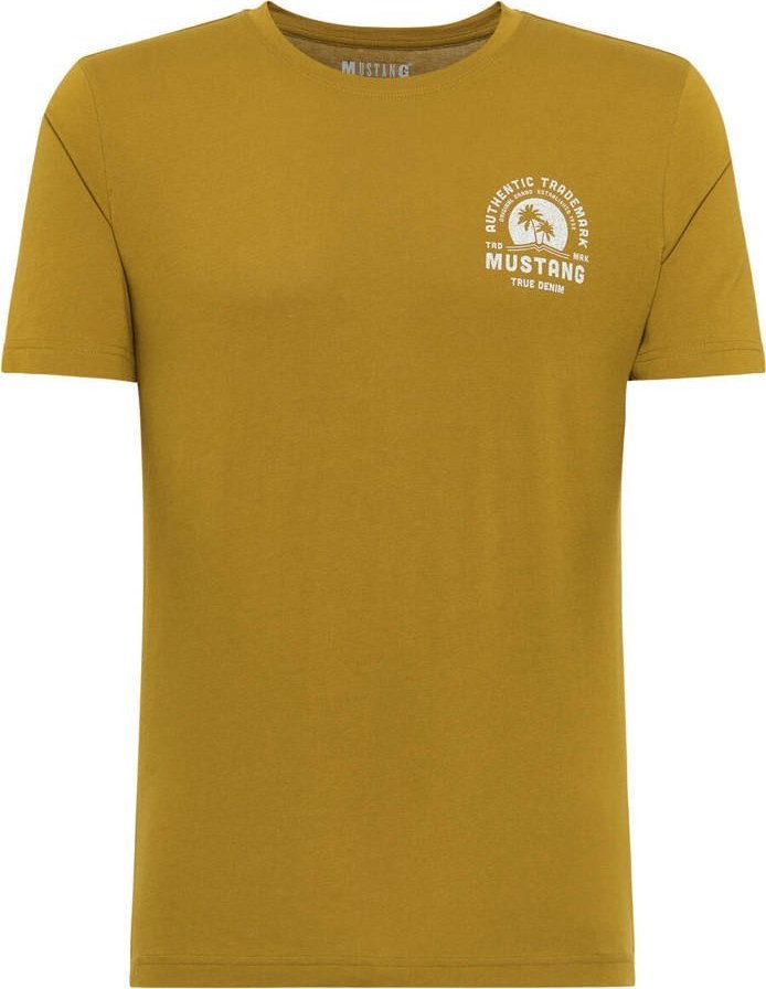 Mustang Mustang męska koszulka t-shirt ALEX C PRINT 1012515 6370 L