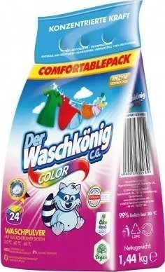 WASCHKONIG Proszek do prania Der Waschknig Color 1,44 kg