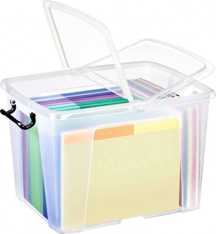 CEP Pojemnik biurowy CEP Smartbox, 40l, transparentny