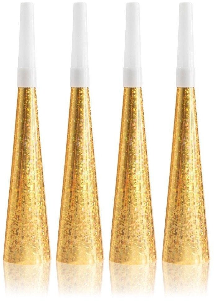 GoDan Trąbki trąbka złoty 20cm 4szt