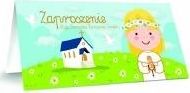 HENRY Zaproszenie - Komunia dziewczynka kolor (10 szt.)