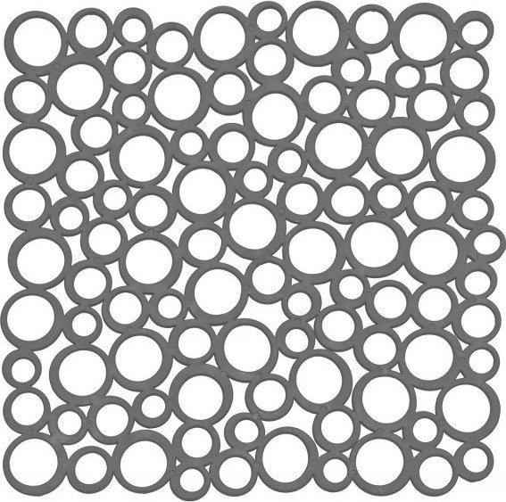 Practic PRACTIC - Wkład do zlewu - Bąble - kwadrat - mix kolor