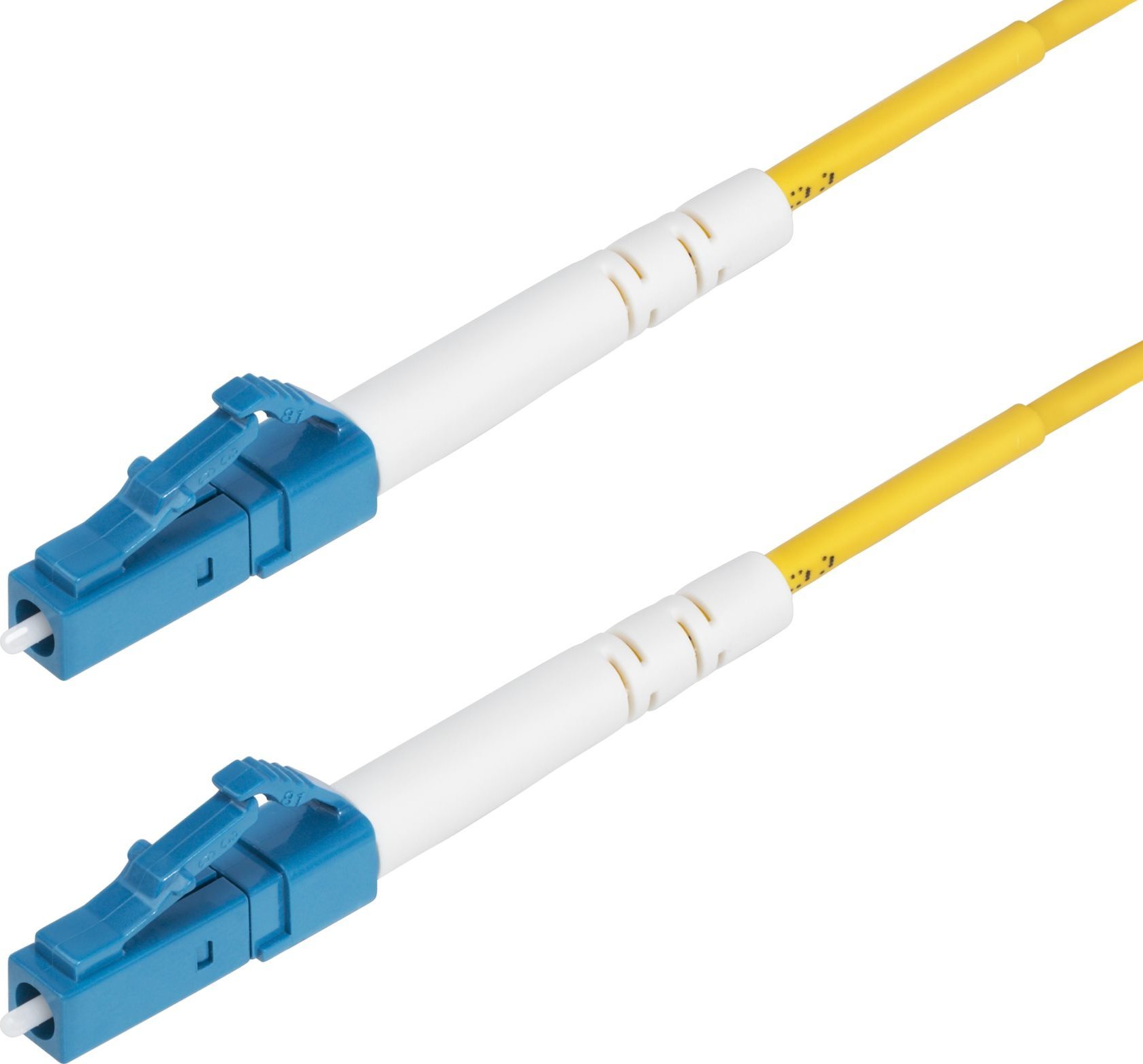 StarTech SPSMLCLC-OS2-1M kabel InfiniBand / światłowodowy LC LC/UPC Żółty