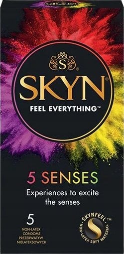 Alkotest UNIMIL_Skyn 5 Senses prezerwatywy 5szt