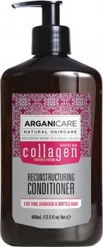 Arganicare Collagen Odżywka odbudowująca do cienkich włosów 400 ml