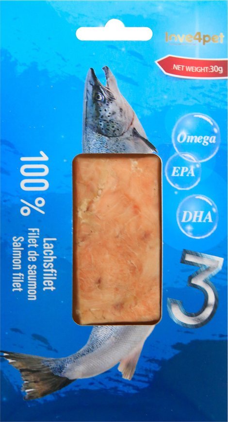 Love4Pet Salmon filet 30g filet z łososia