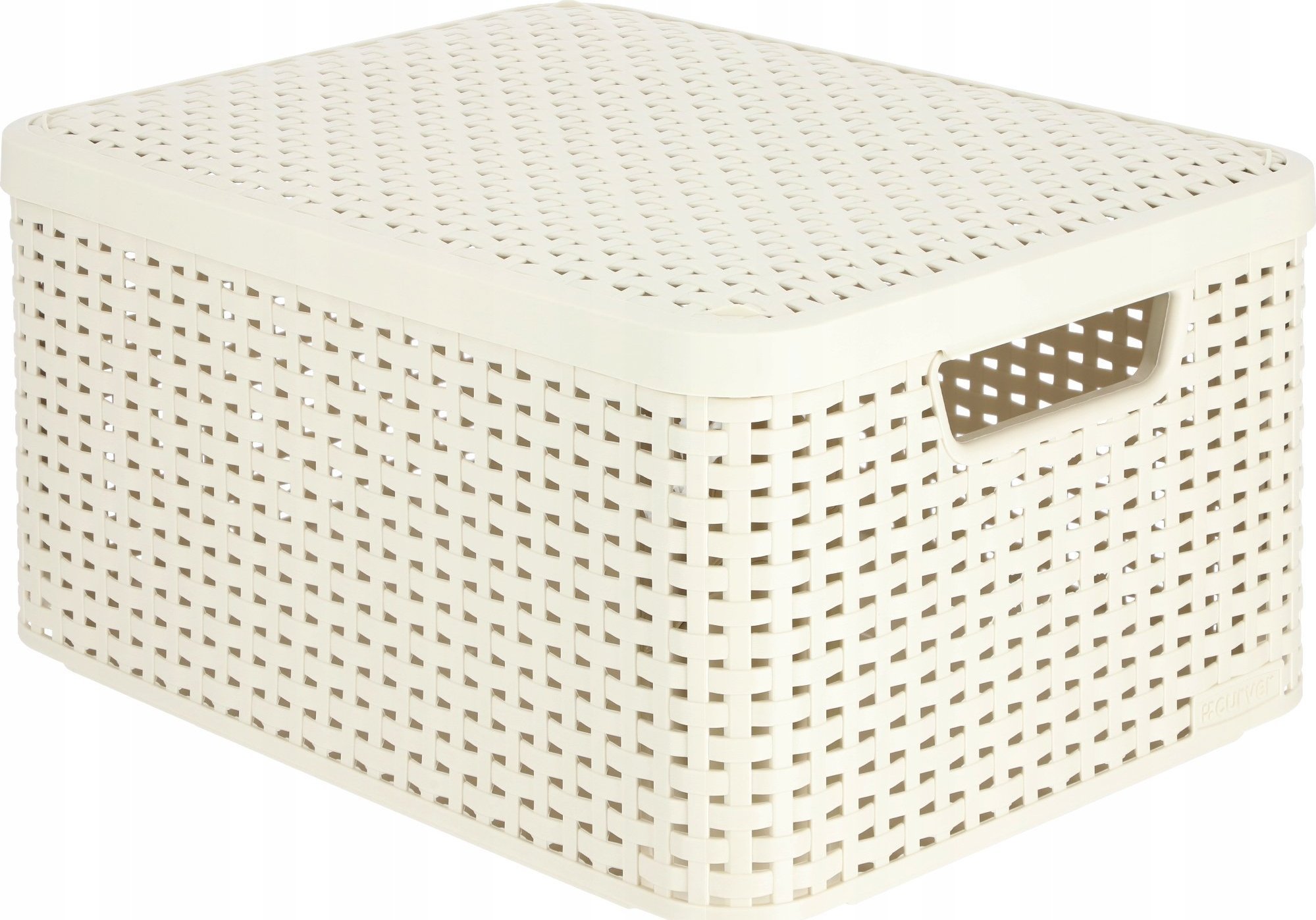 Kadax Curver Pojemnik Z Pokrywką Koszyk Plastikowy