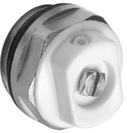 Ferro Odpowietrznik ręczny z oringiem 1/2" na kluczyk O18Y