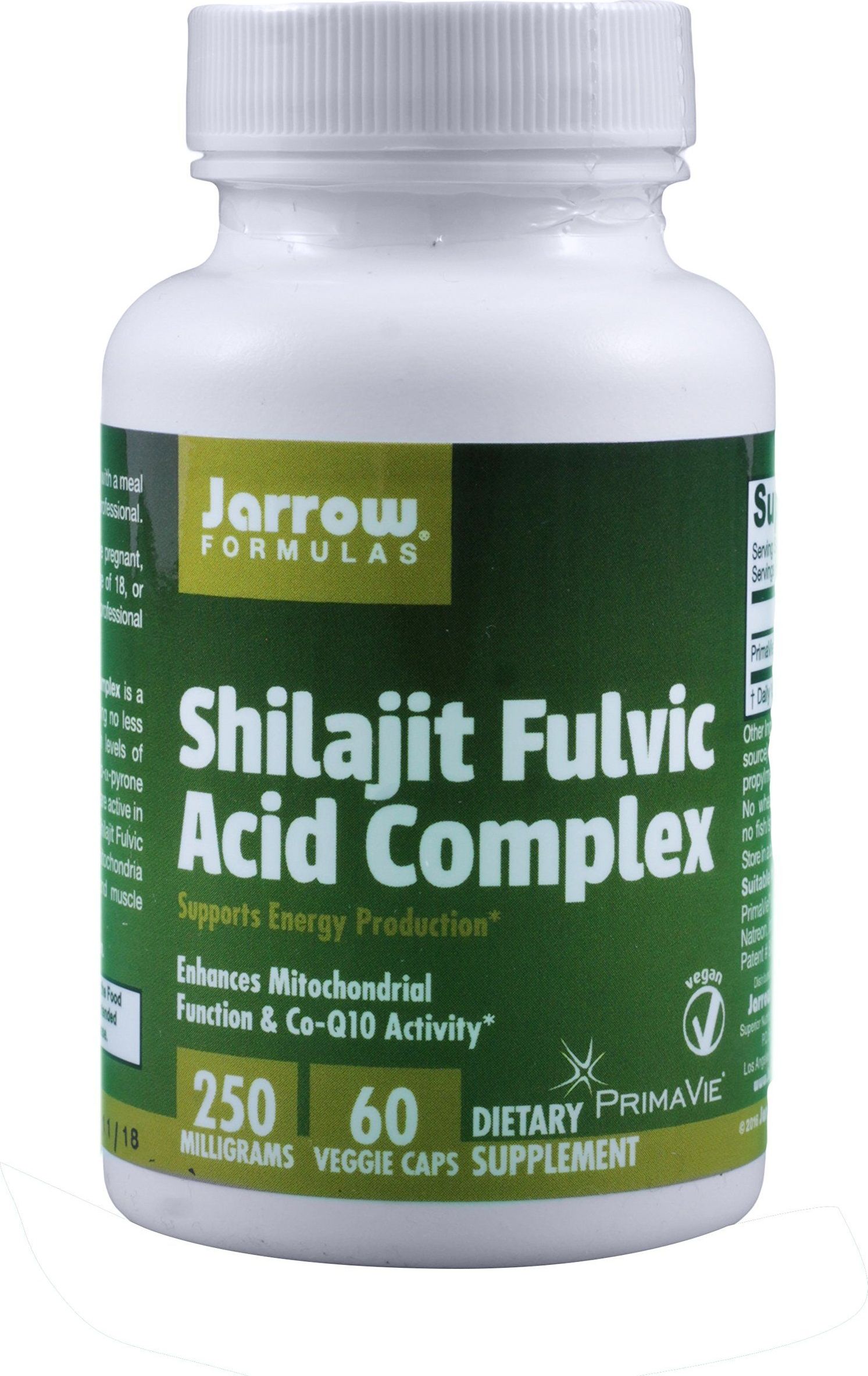 JARROW FORMULAS Jarrow Formulas - Shilajit, Kwas Fulwowy, 60 vkaps
