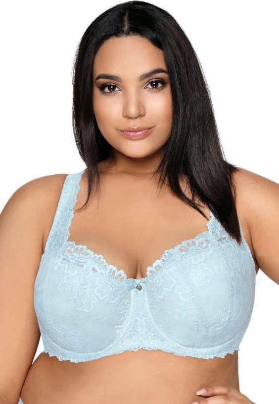 MAT Lingerie Biustonosz usztywniany błękit Carmela Big M-053/22 95D