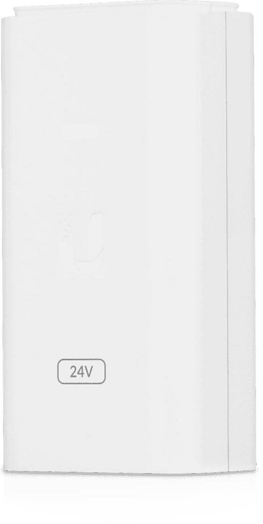 Ubiquiti Poe-24-12W-G-Wh | Zasilacz Poe | 24V, 0,5A, 12W, Gigabit