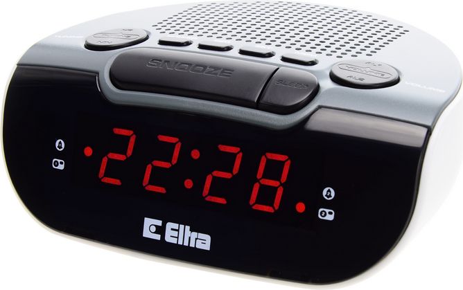 Radiobudzik Eltra ZEBU 06PLL szaro-biały