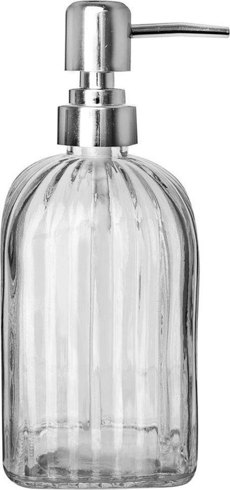 Dozownik do mydła Orion Pojemnik szklany do mydła lub płynu do naczyń dozownik na mydło płyn 550 ml