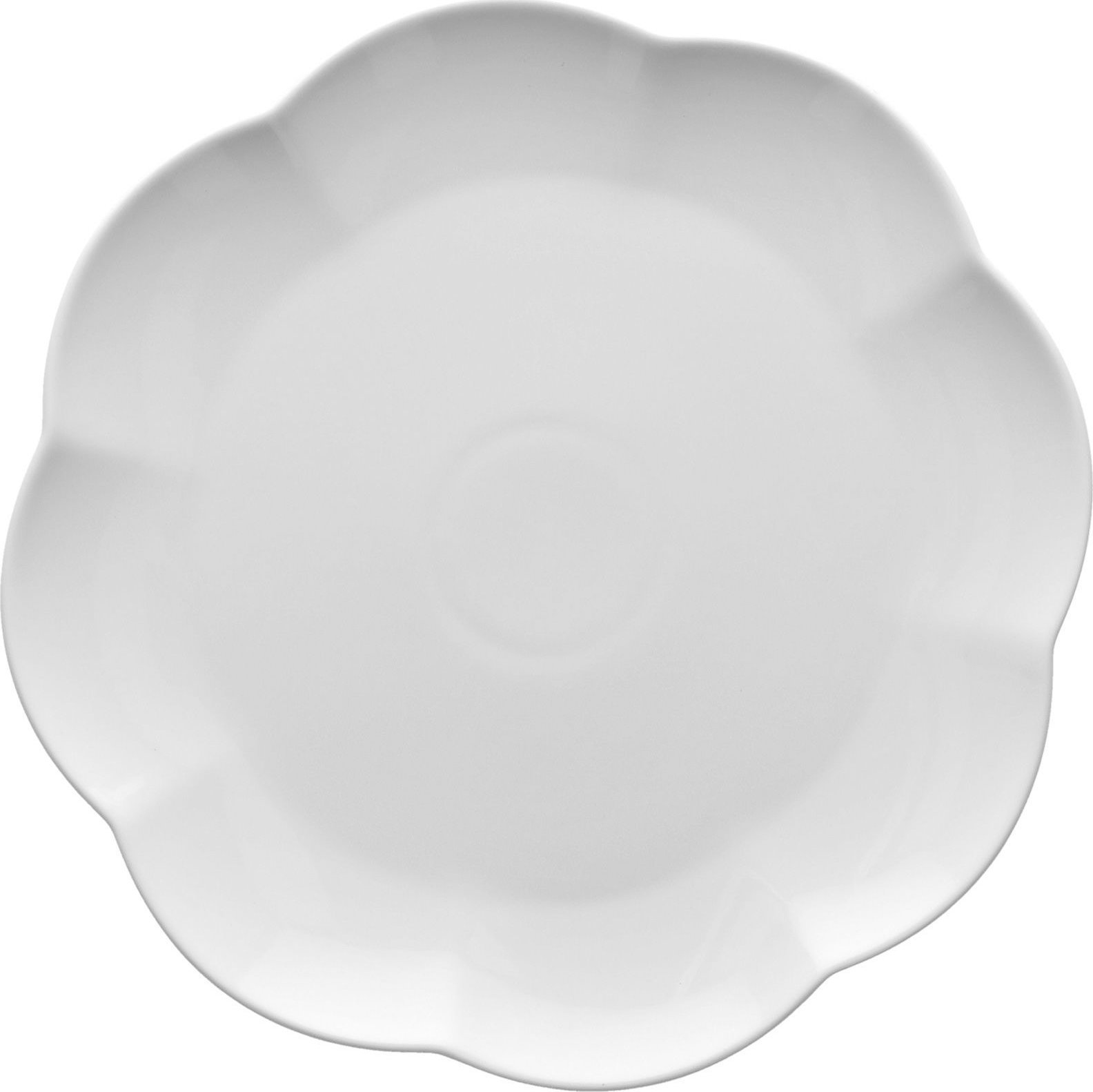 NPC Polska Zestaw 6 talerzy obiadowych Villadeifiori - Biały, 26 cm