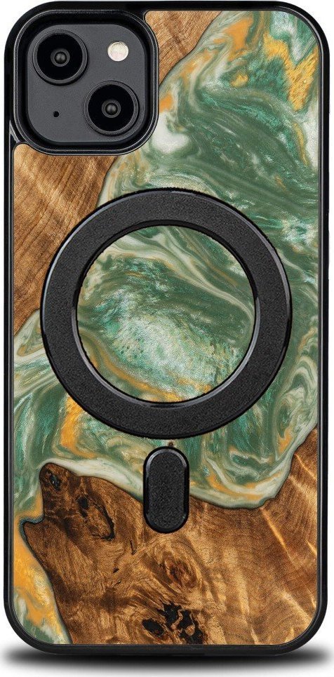 BeWood Etui Bewood Unique na iPhone 14 Plus - 4 Żywioły - Woda z MagSafe