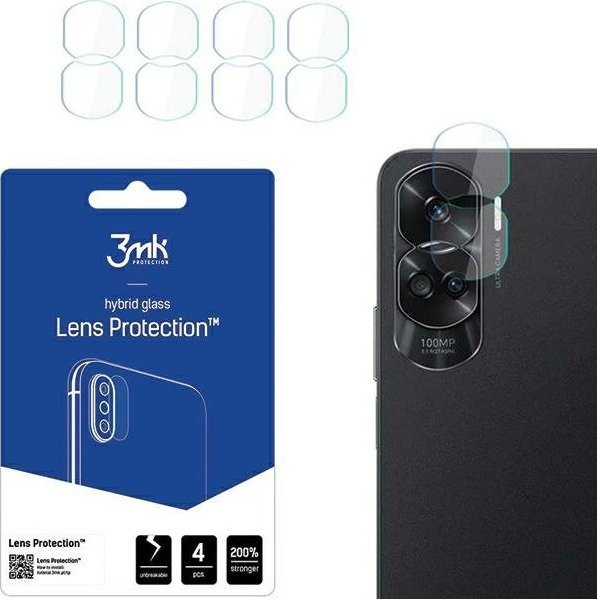 3MK 3MK Lens Protect Honor 90 Lite Ochrona na obiektyw aparatu 4szt