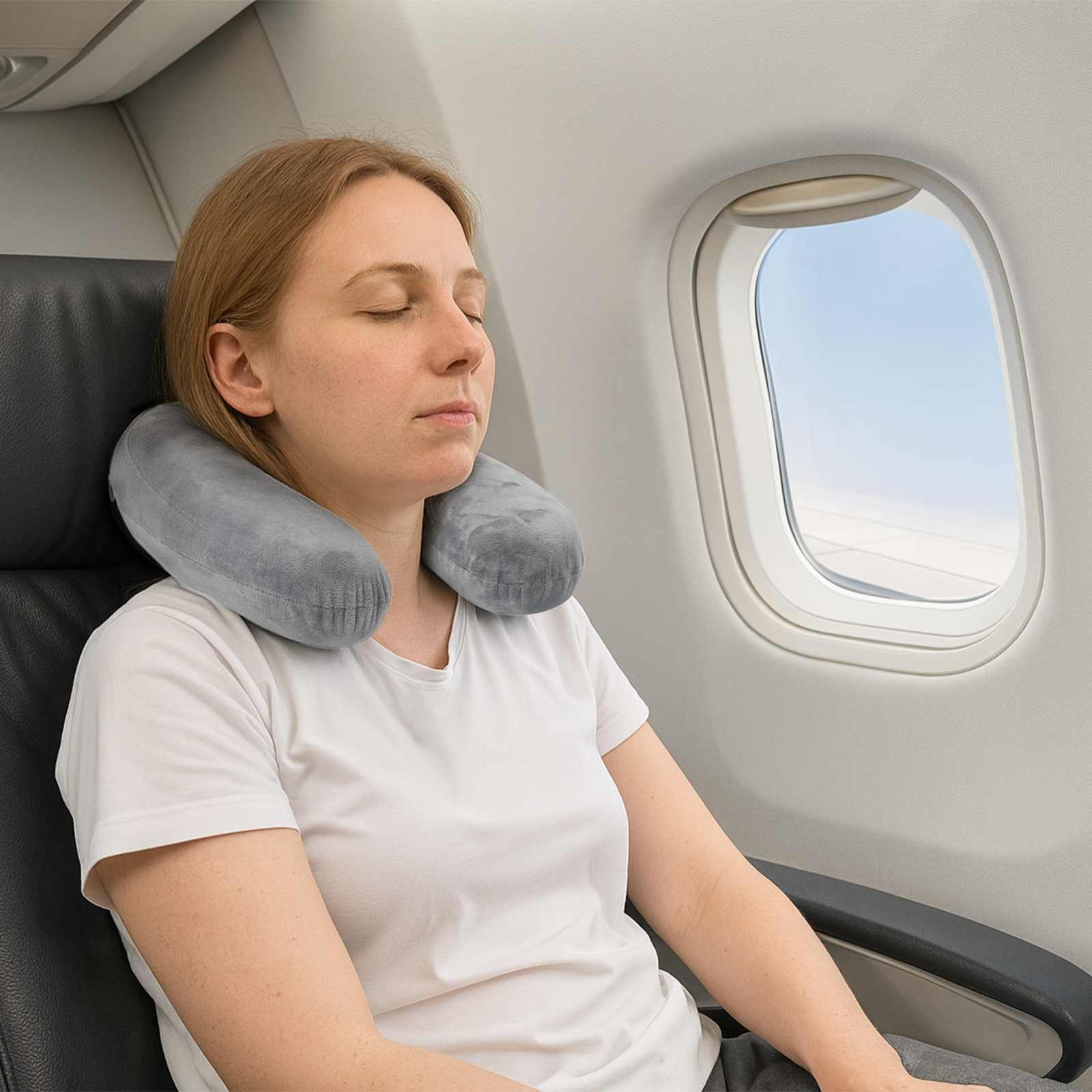 vidaXL Poduszka z poduszką Szary 27 x 27 x 8,5 cm Aksamit