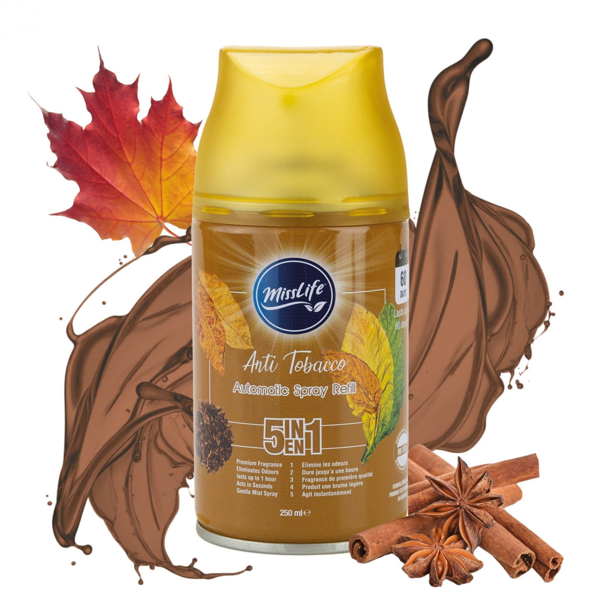 Odświeżacz Powietrza Miss Life Zapas Aerozol Wkład Do Urządzenia