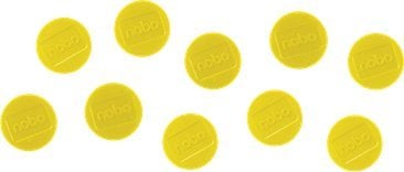 Nobo Nobo 1915316, Board magnet, Yellow, 38 mm, 20 mm, 38 mm, 190 mm