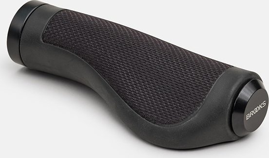 Brooks Chwyty BROOKS ERGONOMIC RUBBER GRIPS, Black, Rozmiar 130/130 (NEW)