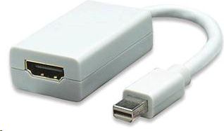 Adapter AV PremiumCord DisplayPort Mini - HDMI biały
