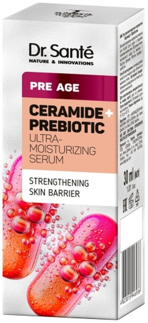 Dr. Sante Pre Age Ceramide + Prebiotic Serum Nawilżające Do Skóry Dojrzałej 30ml
