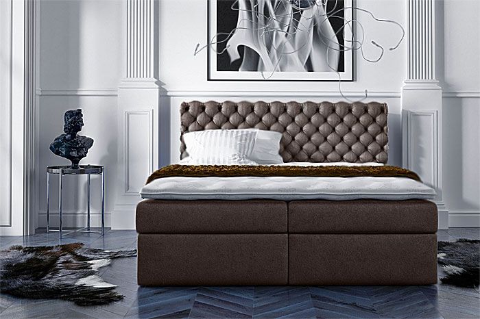 Elior Łóżko kontynentalne Miami 200x200 - 44 kolory