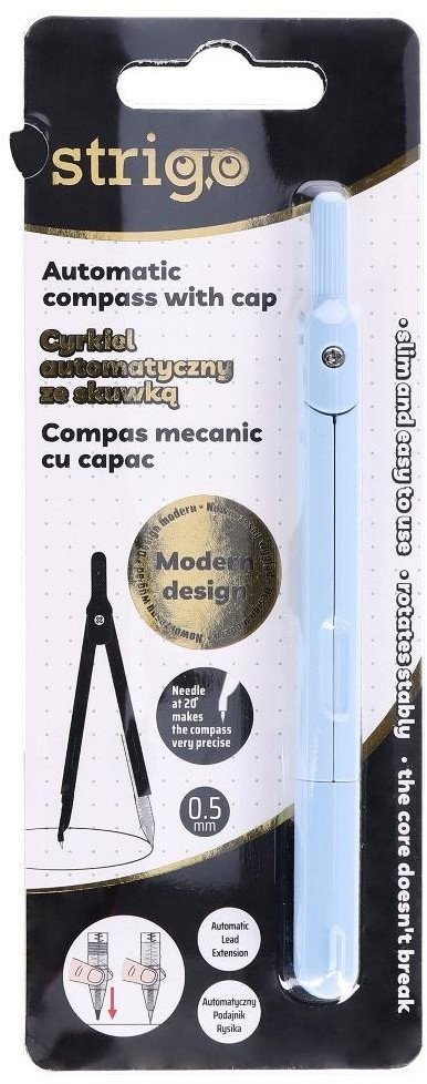 Cyrkiel automatyczny niebieski EDUKAMP