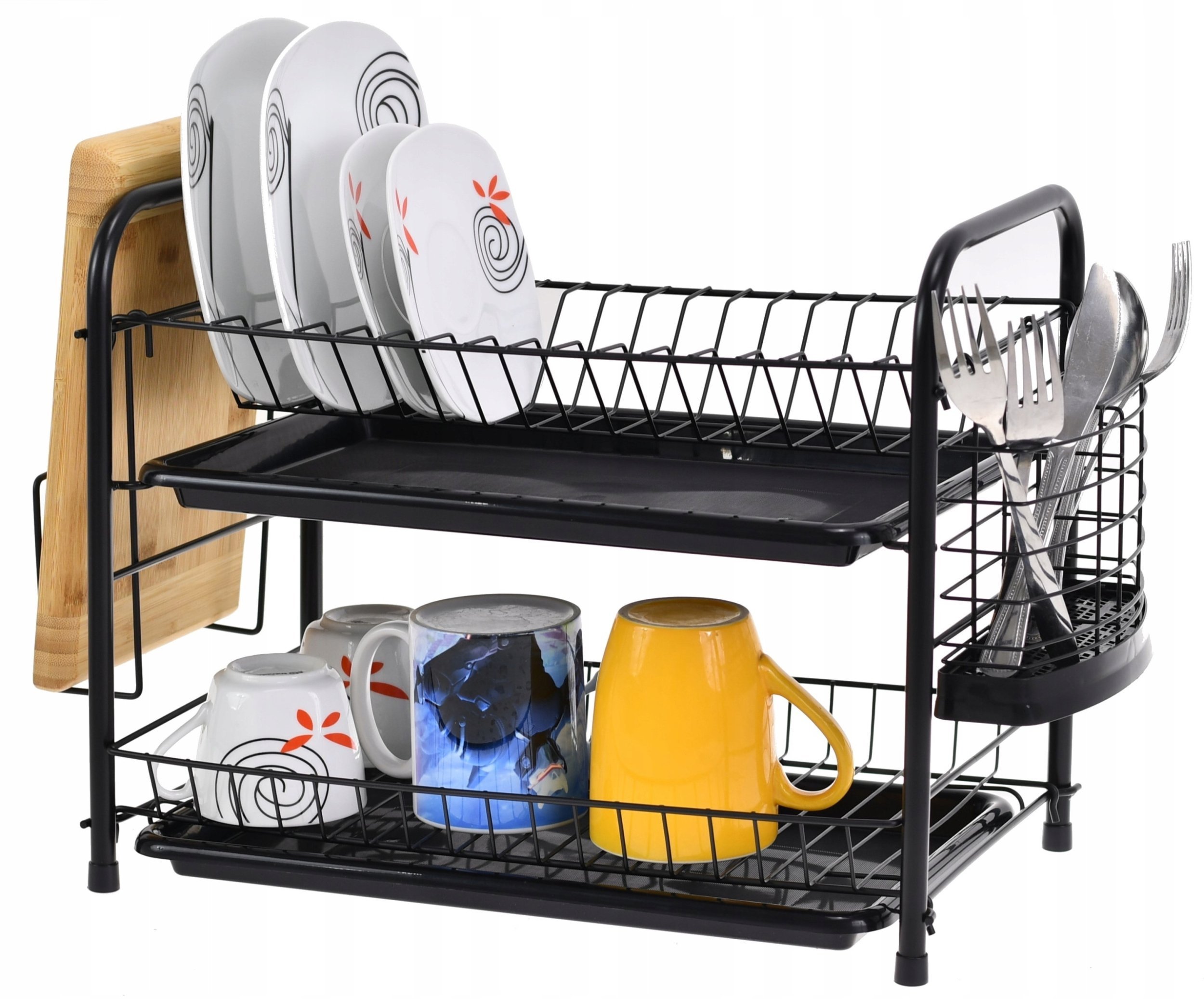 SUSZARKA DO NACZYŃ 48 X 24 X 33 CM 2 POZIOMOWA KRISBERG KS-2543 / 2328