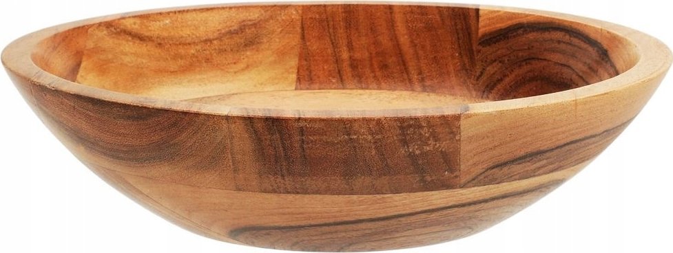 Home Styling Collection Miska z drewna akacji, 25 x 6 cm