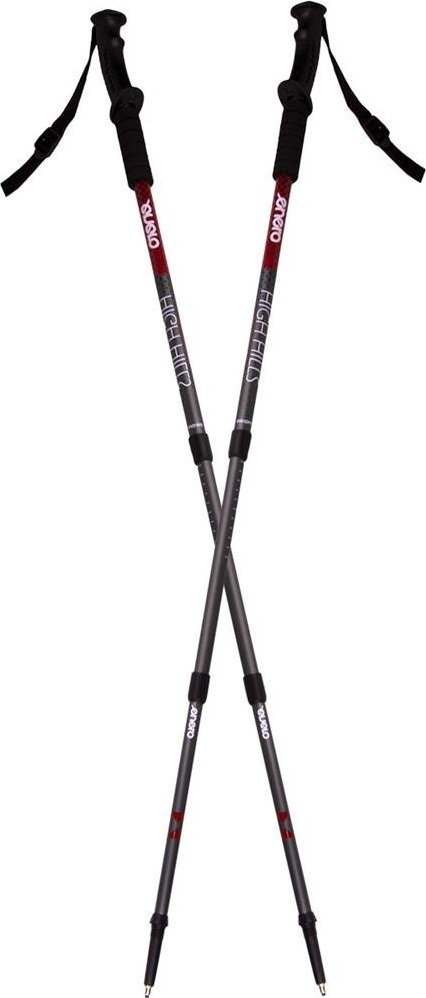 Enero Kije trekkingowe z kompasem Enero Adventure High Hills