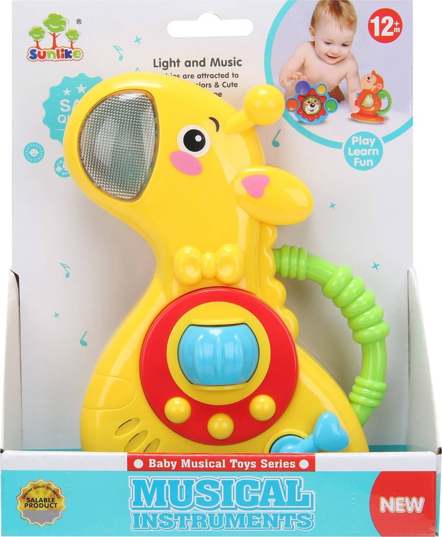 Trifox Zabawka muzyczna żyrafa dla malucha