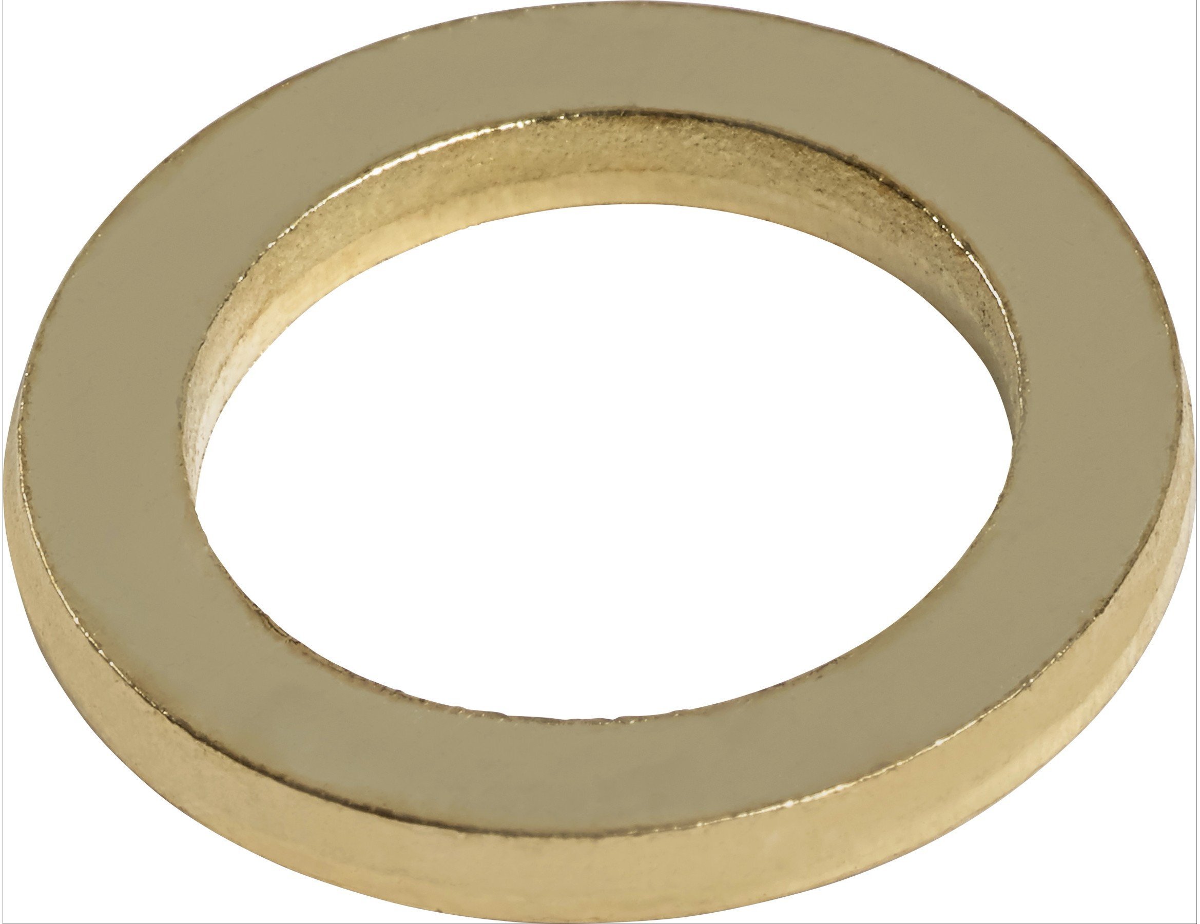 WASHERS 10X16X2 BRASS PLAT(DOORS)/18PCS