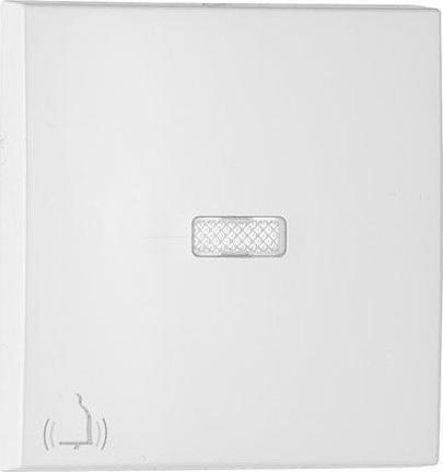 Efapel EFAPEL AQUARELLA KLAWISZ ZWIERNY Z PODŚWIETLENIEM SYMBOL DZWONEK GARFIT 90795 TIS