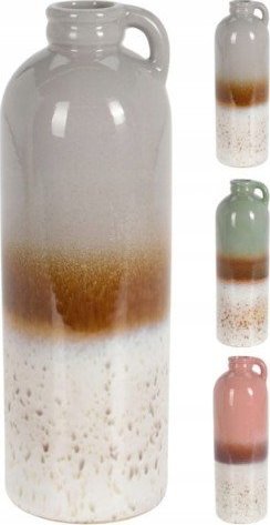 Koopman Wazon ceramiczny dzbanek na kwiaty nowoczesny 25x8 cm