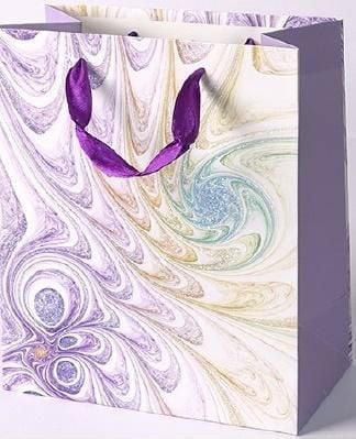 WDS Sandomierz Torebka prezentowa L brokatowa 0285-04