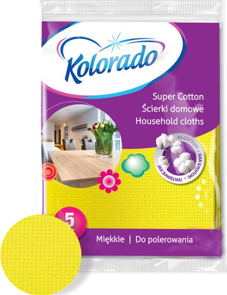 Kolorado Ścierki domowe miękkie 5szt.