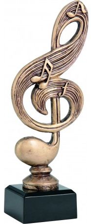 Tryumf Figurka odlewana muzyka RTY3859A/BR