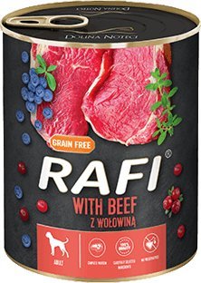 Dolina Noteci DOLINA NOTECI Rafi z wołowiną 12x800g