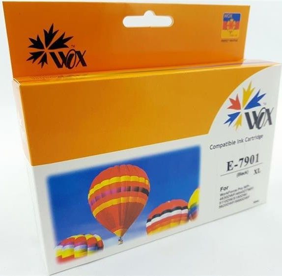 Tusz THI Zgodny Tusz Black do Epson WF-4630 WF-4640 WF-5110 WF-5190 WF-5620 / T7901 (79XL) C13T79014010 / Czarny / 41.8 ml / zamiennik uniwersalny